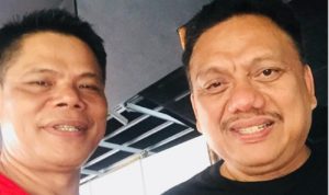 Rio Permana Mandagi bersama Gubernur Olly Dondokambey dalam suatu kesempatan