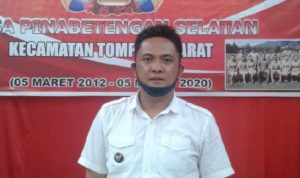 Wanly Lempoy Kepala Desa (Hukum Tua) Desa Pinabetengan Selatan