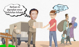 Adi Palit salurkan bantuan