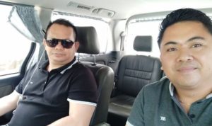 Nofri Laloan dan Elly Engelbert Lasut saat menghadiri Pengucapan Syukur Minahasa tahun lalu 2019