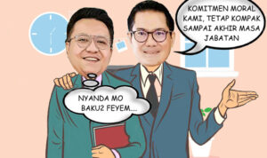 Joune Ganda dan Kevin W Lotulung.