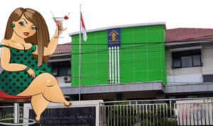 Kantor Kanwil Kemenkumham di Jalan Diponegoro, Kelurahan Mahakeret Timur, Kecamatan Wenang, Kota Manado.(ilustrasi wanita berbadan tambun)